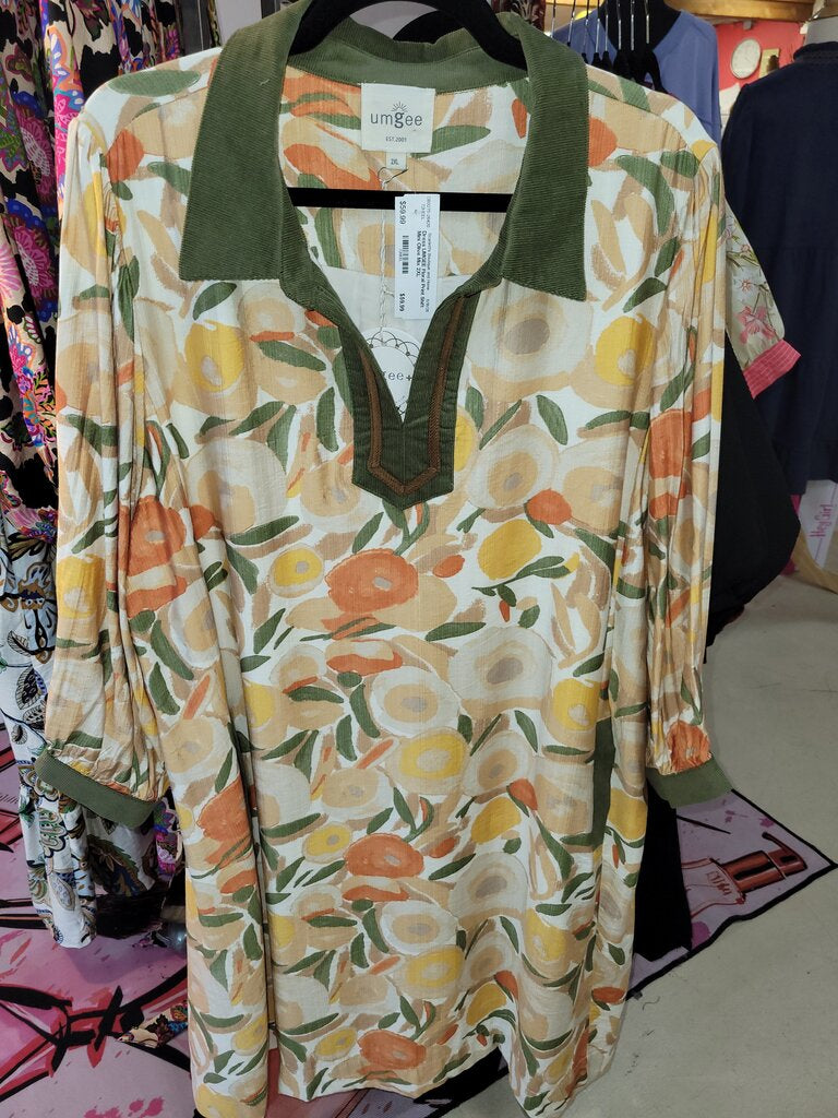 UMGEE, Dress,Floral Print Shift Mini