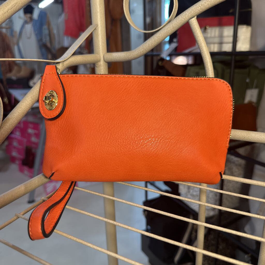 JEN & CO, Bags,Kendall Crossbody,Orange