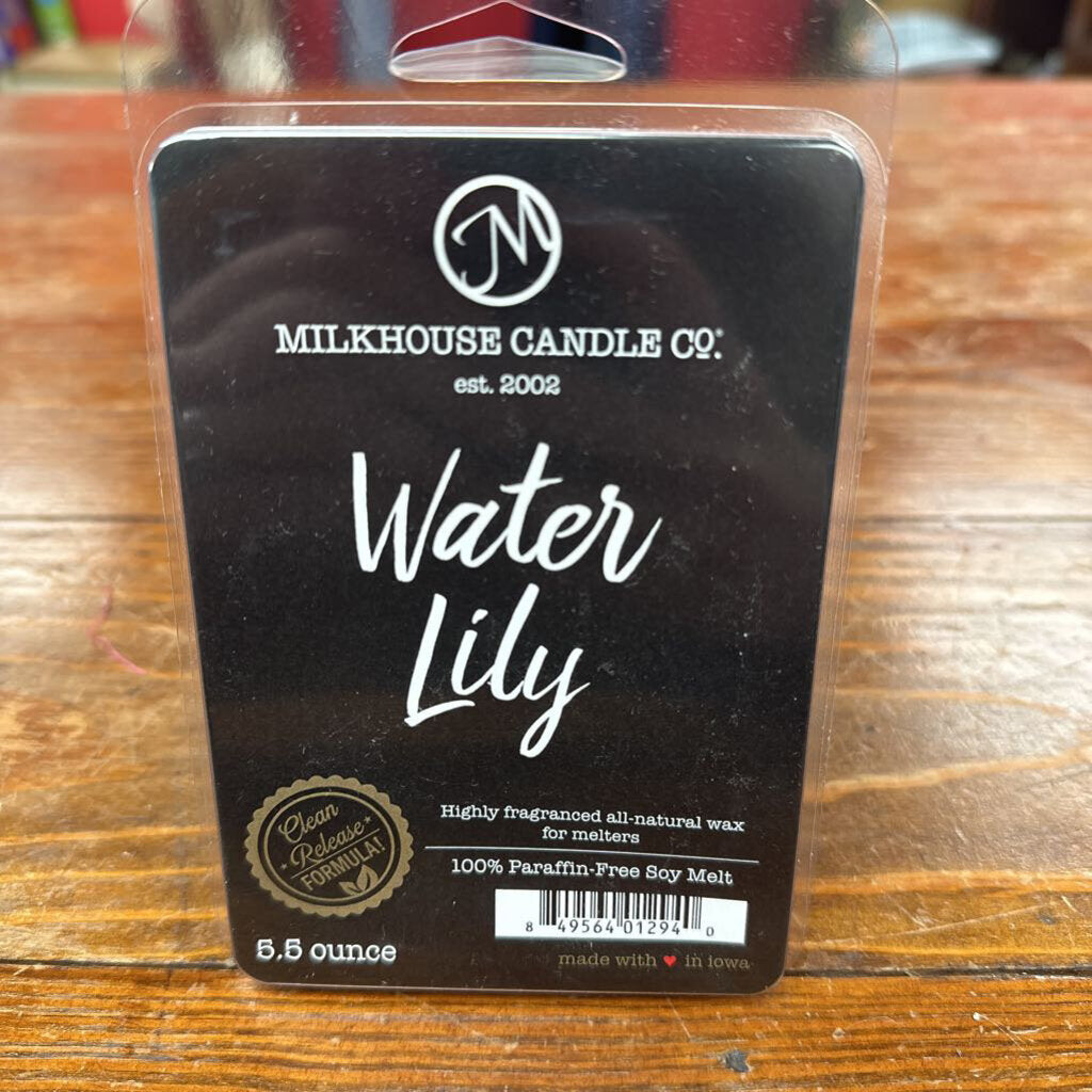 Milkhouse Candle Company, Candles,Water Lily Melts
