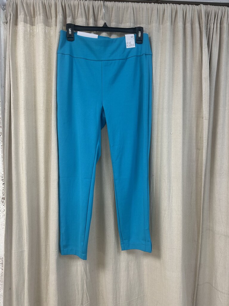 Dear Scarlett, Pants,High Waist Skinny,Teal,M
