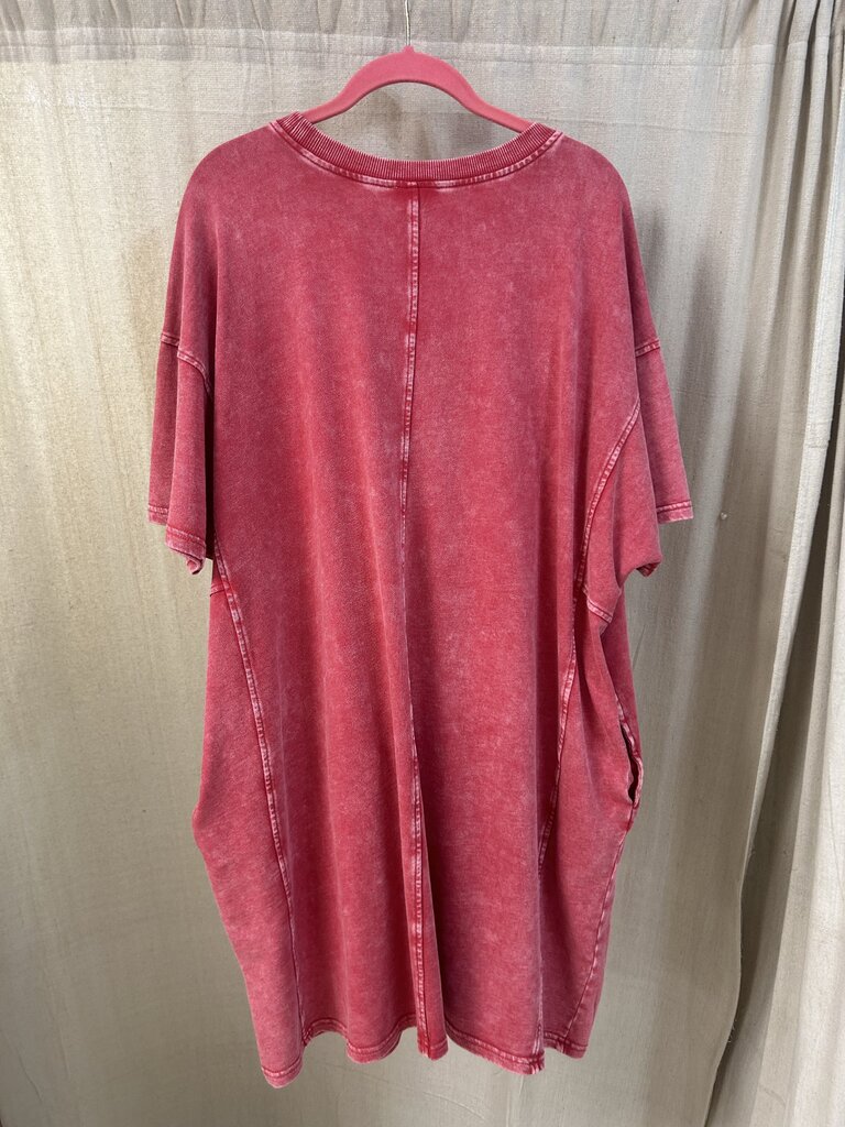 easel, Dress,Daisy Patch Mineral Wash Knit