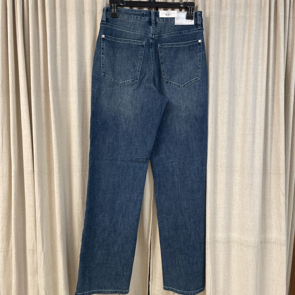Judy Blue, Jeans,HW Straight Stud Detail 881027