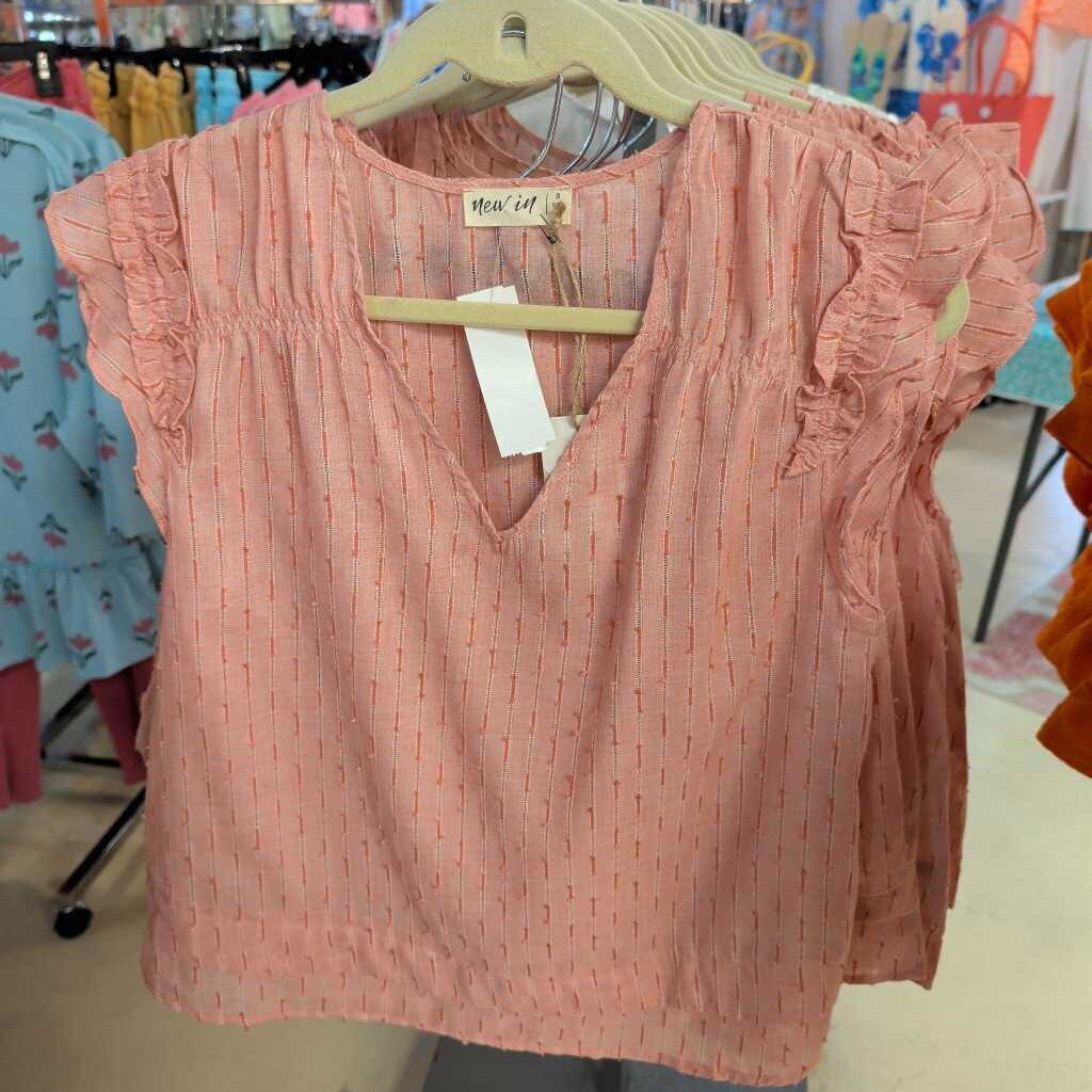 Very J, Set,Woven Top & Short,Blush,S
