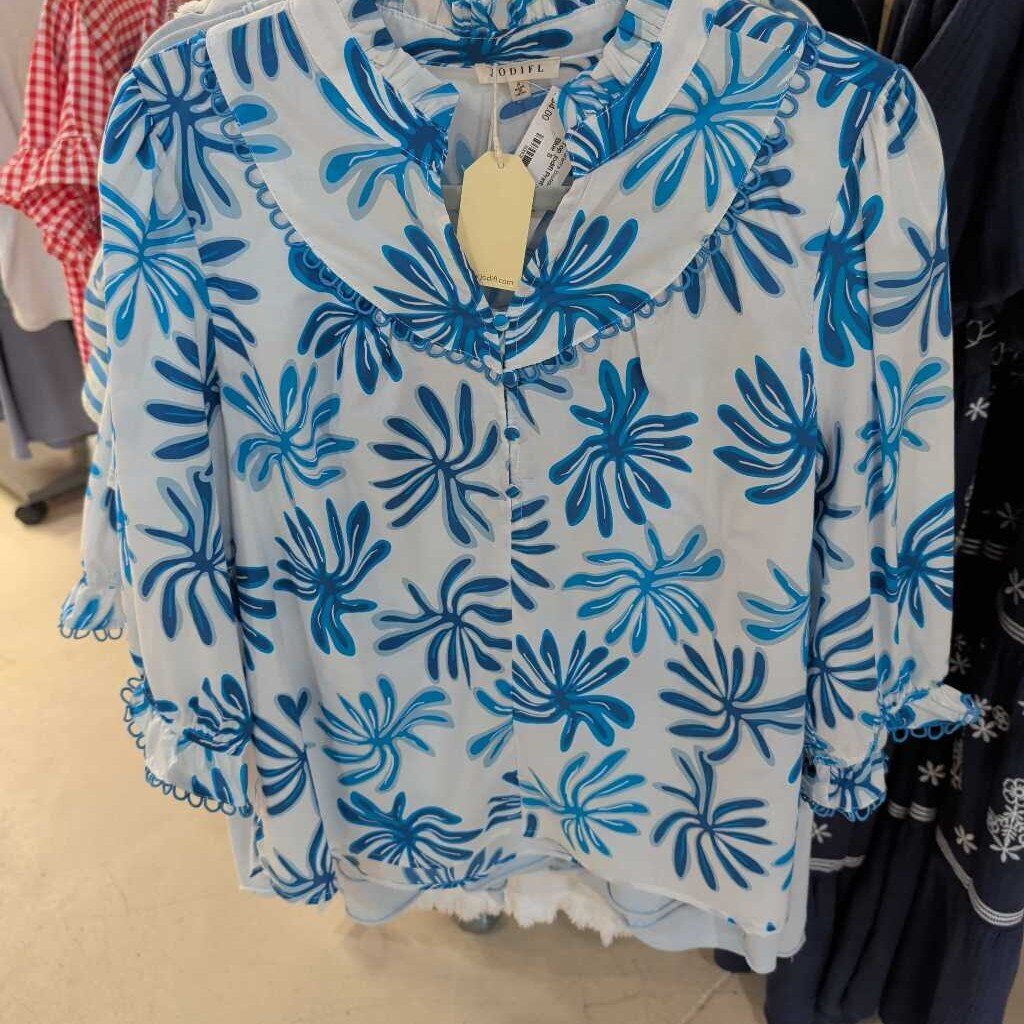 jodifl, Top,Print Blouse