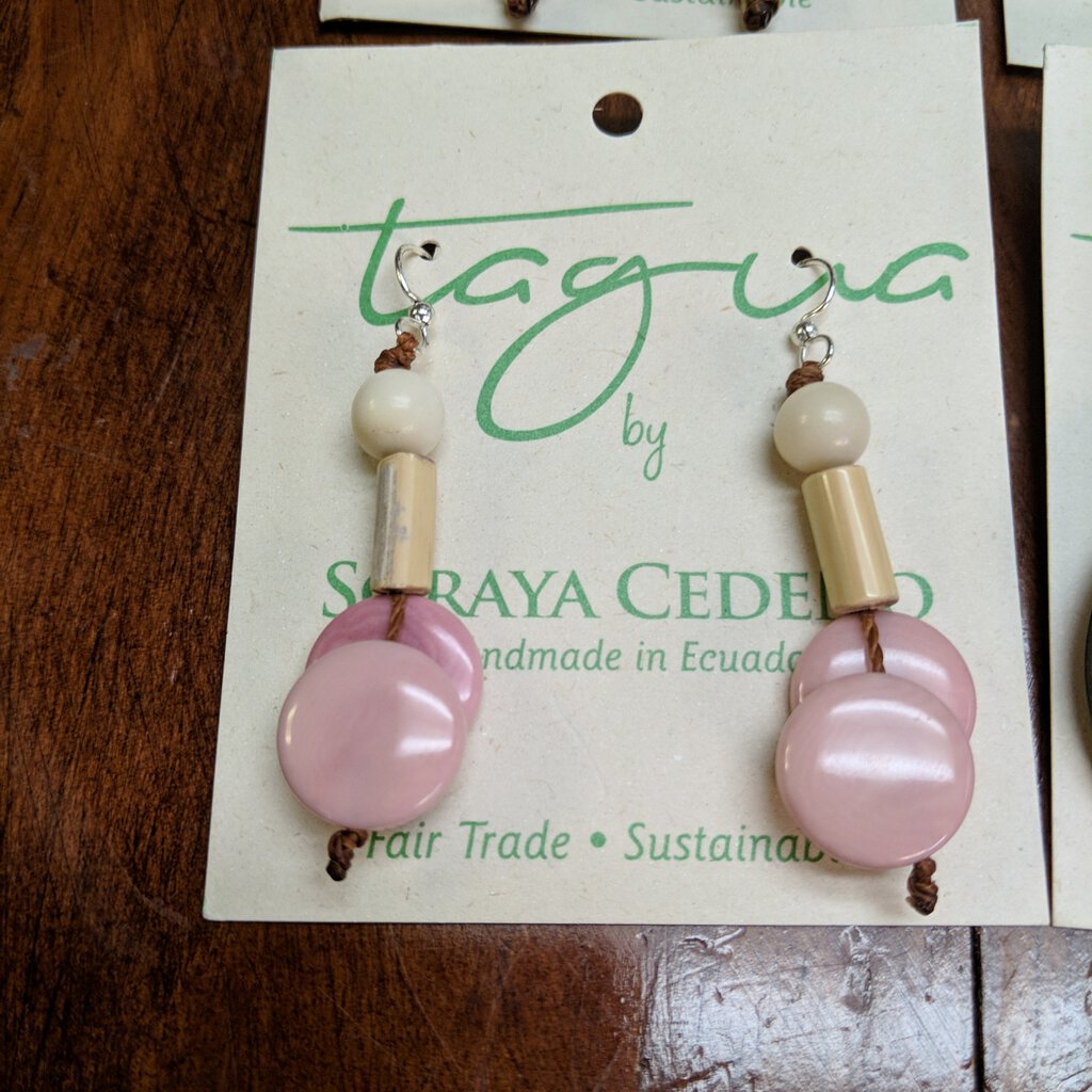 OTJ, Jewelry,Tagua Variety Earrings,Variety