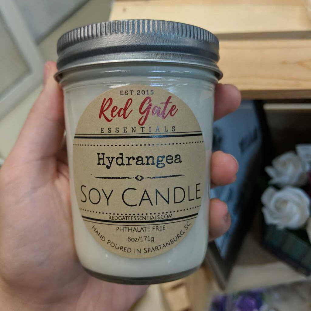 Candles,Hydrangea Candle