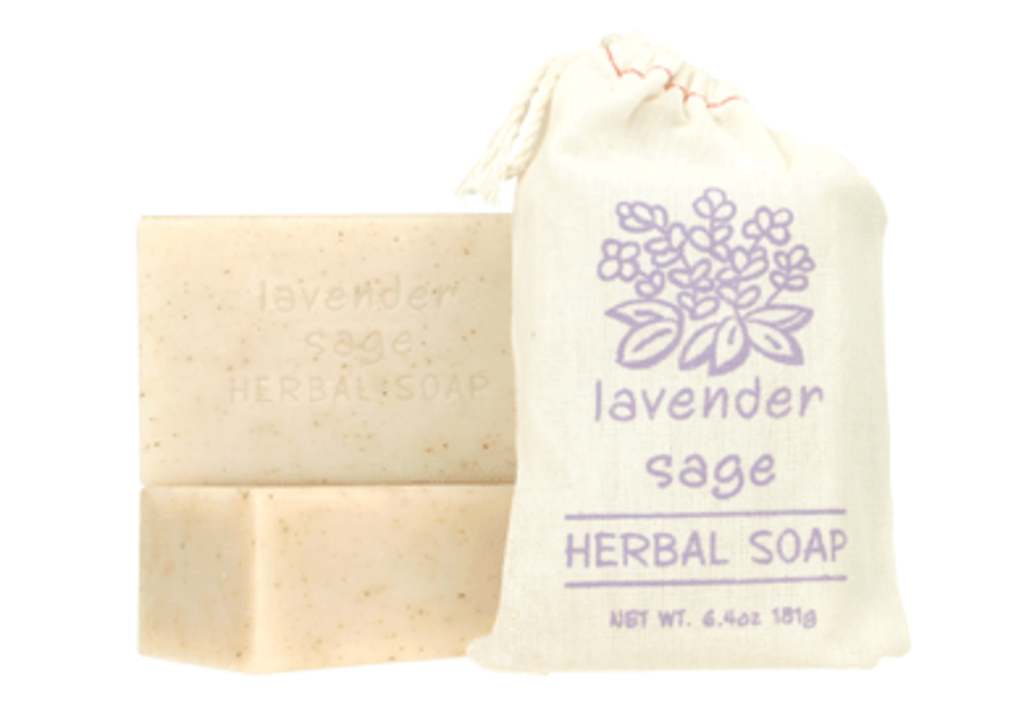 Greenwich Bay Trading Co, Bath & Body,Lav Sage Herbal Soap