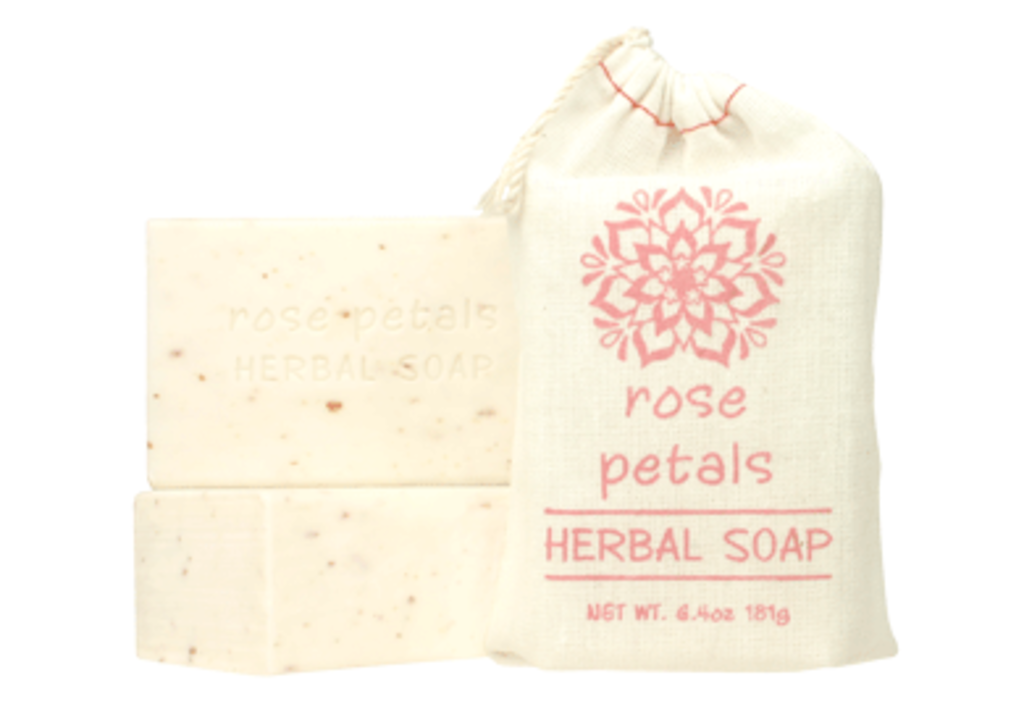 Greenwich Bay Trading Co, Bath & Body,Rose Petal Herbal Soap