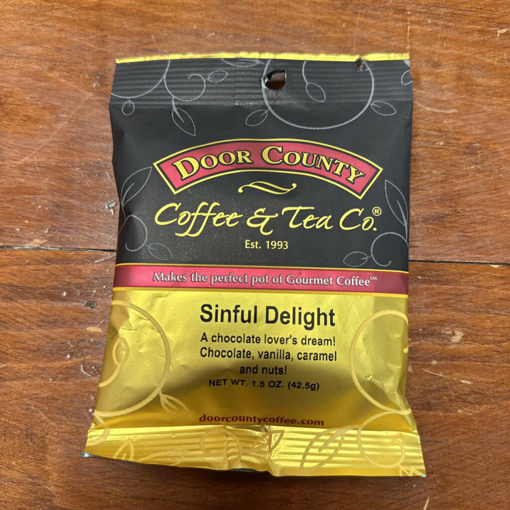 Door County Coffee, Food,Sinful Delight 1.5oz
