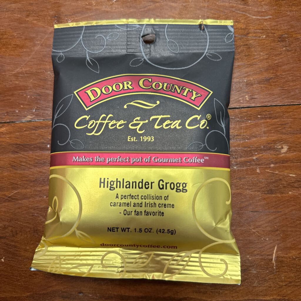 Door County Coffee, Food,Highlander Grogg 1.5oz