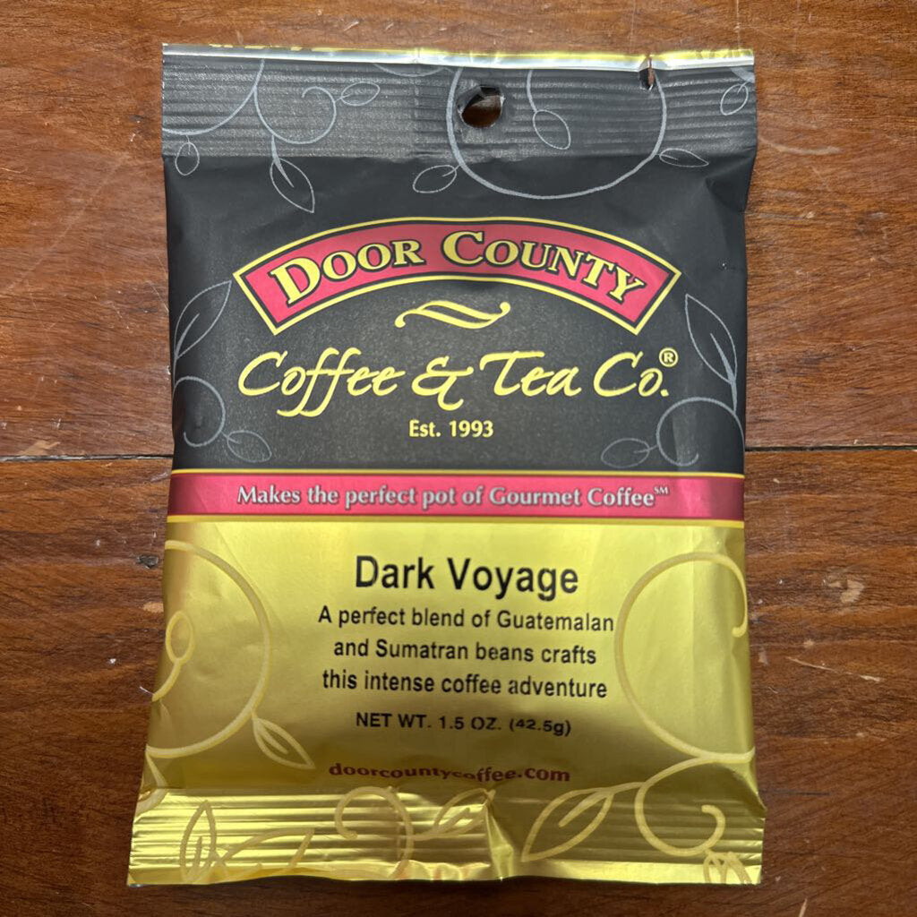 Door County Coffee, Food,Dark Voyage 1.5oz