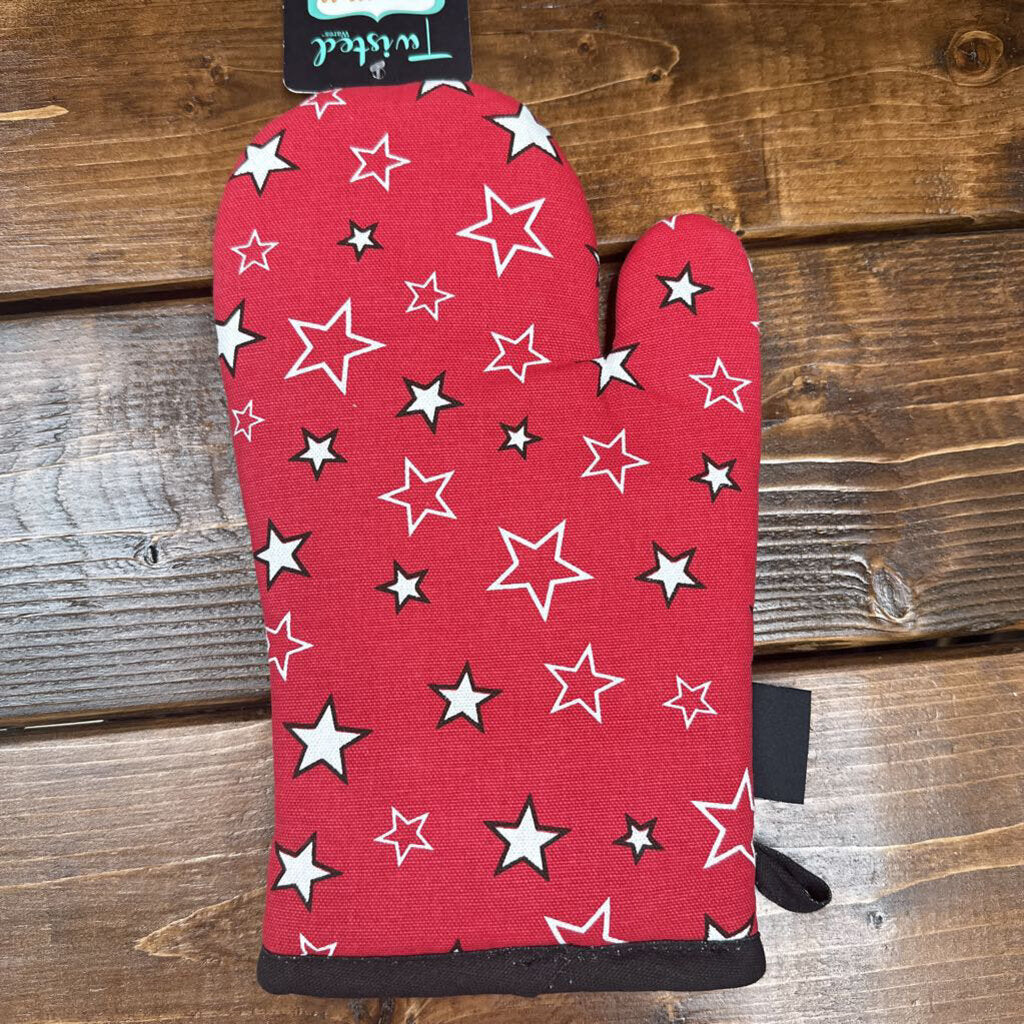 UNCATEGORIZED,Excellent, Would Eat Here Again Oven Mitt,Red