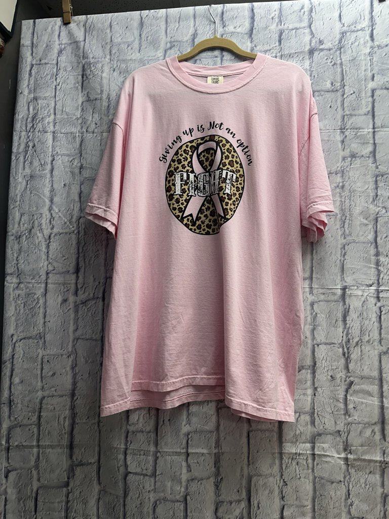 Top,Breast Cancer T-Shirt,Pink