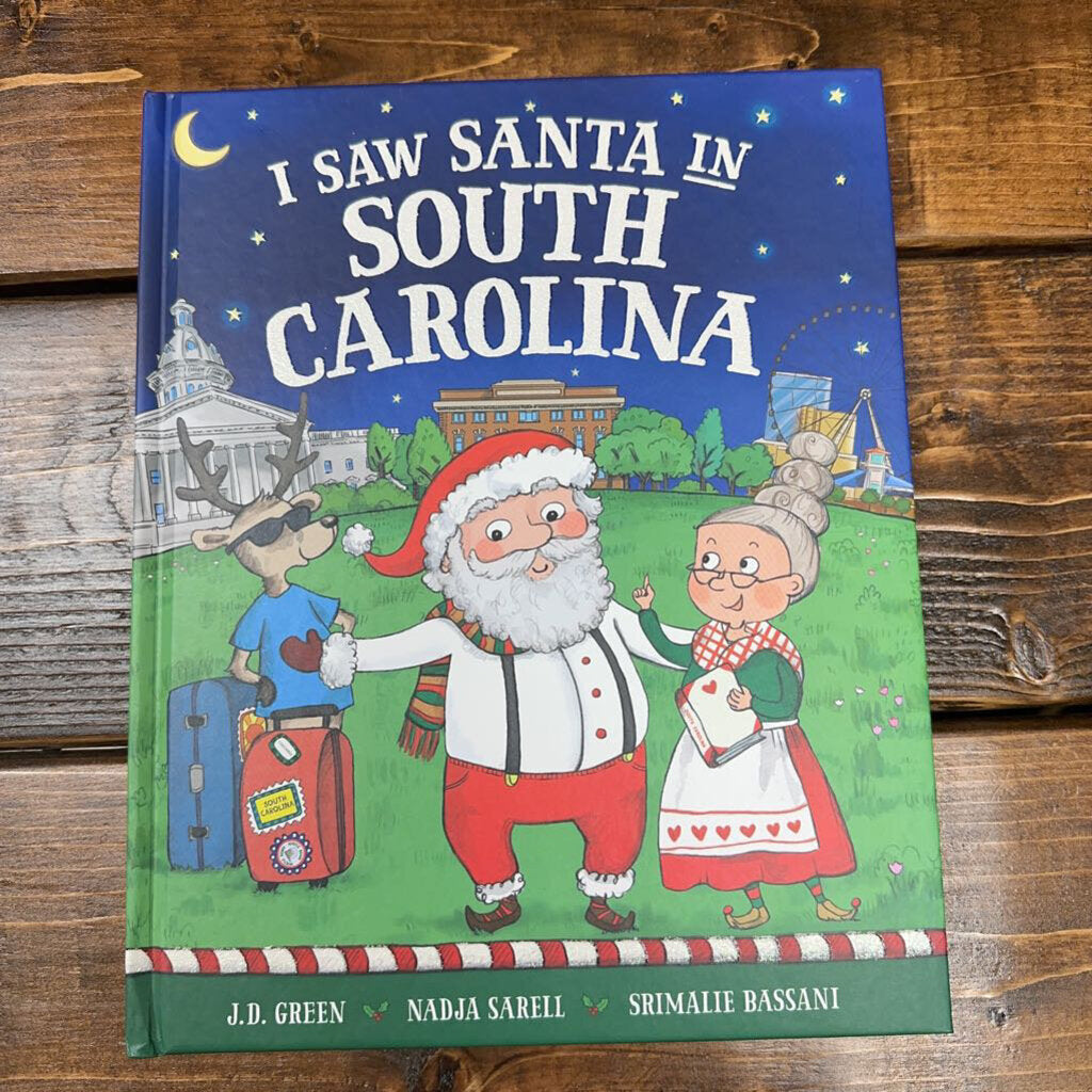 Book,I saw Santa in South Carolina